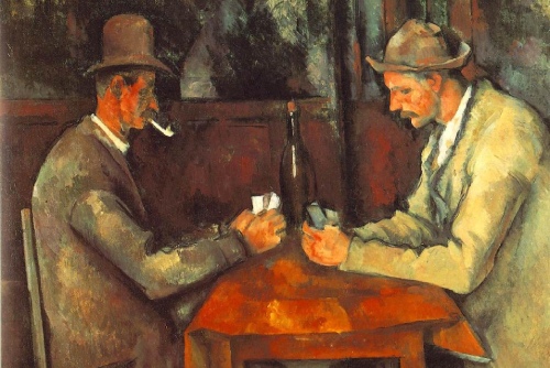 Paul Cézanne - Igrači karata iz 1894